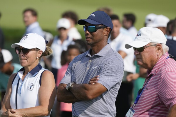Tiger woods t shirt if anyone can hot sale